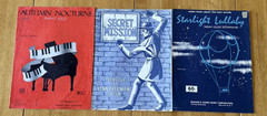 Mixed Lot of 51 Vintage Piano Solo Pieces. Mixed Genre. See all the photos.