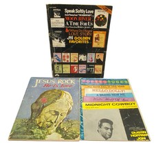 3 Music Songbooks 1960s-1980s Top Ten Tunes 1960&rsquo;s Speak Softly Love, Jesus Rock