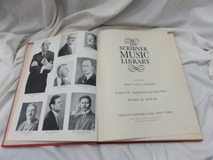The Scribner Music Library Piano Volume 9 Hardcover ~ Supplement Piano & Vocal