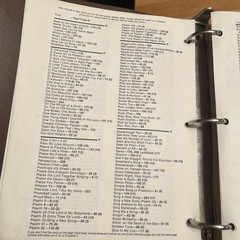 The Tune Book Songs by Yohann Anderson Compiled by Songs and Creations Inc, 1987