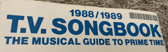 TV Songbook 1988/89 Big Note Piano-The Musical Guide to Prime Time *Some Writing