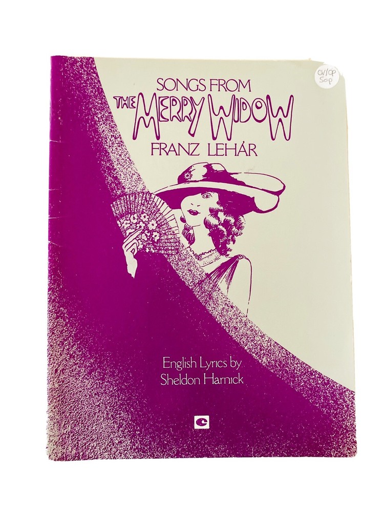 Franz Lehar: Songs from the Merry Widow Book~German/English~Operetta