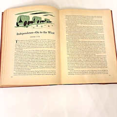 Fireside Book of American Songs Sheet Folk Music Americana Illustrated Vtg 1952