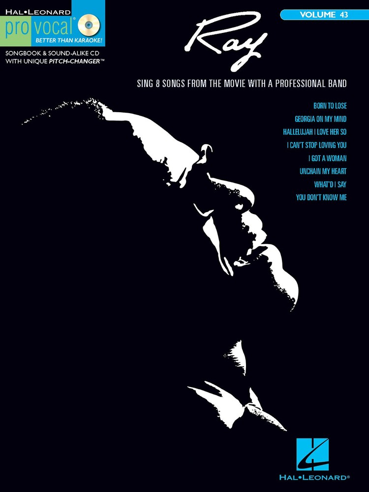 Ray The Movie Pro Vocal Men Vol 43 Sheet Music Songs Sing-Along Book CD Pack