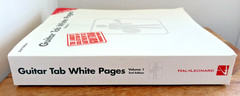 Guitar Tab White Pages – Volume 1 – 2nd Edition