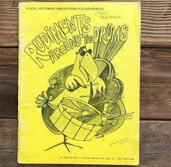 Rudiments Around The Drums Drum Book, Joel Rothman, Paperback 1969