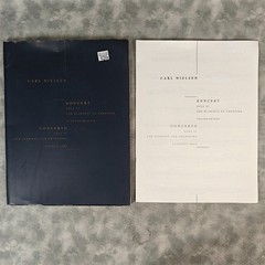 Nielsen Clarinet Concerto Op 57 WH30643 Piano Score Solo Part 2003 Sheet Music