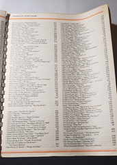 Skyscraper Book of 1001 Show Tunes & Movie Themes Broadway & Hollywood 696 Pages