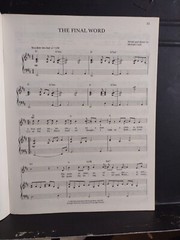 Michael Card Songbook The Final Word Medium Voice Piano Guitar 1987 New!!