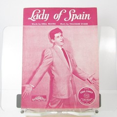 Lady of Spain Sheet Music Eddie Fisher P/V/G Shapiro Bernstein 1952 Piano Guitar