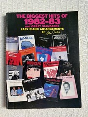 Biggest Hits 1982-83 Sheet Music Book Piano Guitar Lyrics 40 Songs 176 Pages USA