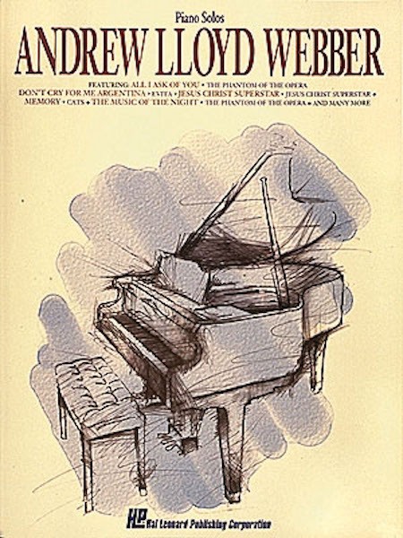 Andrew Lloyd Webber Piano Solo Sheet Music Broadway Songs Hal Leonard Book