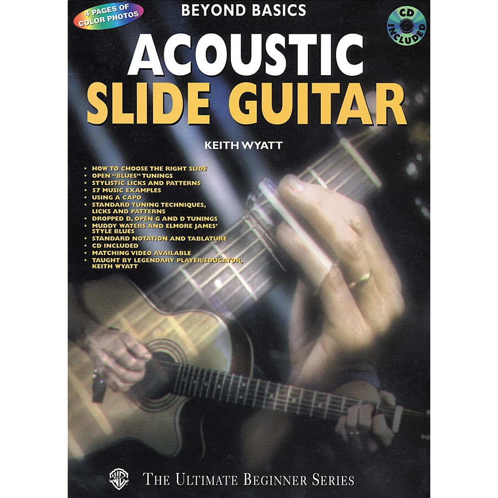 Alfred Acoustic Slide Guitar BookCD