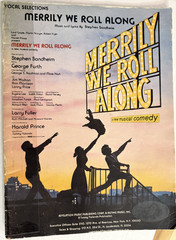 Merrily We Roll Along Vocal Selections Sondheim 1981 OG Harold Prince