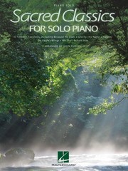 Sacred Classics for Solo Piano Sheet Music 10 Christian Songs John Purifoy Book