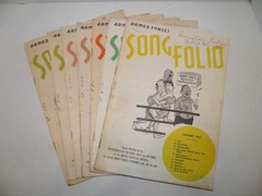 Vintage Armed Forces Song Folio Sheet Music 1952 Lot of 10 GUC