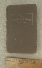 VTG Good Old Song Hymnal, C H Cayce, Words-Only, 649 Pg, Brown Hardcover, Good