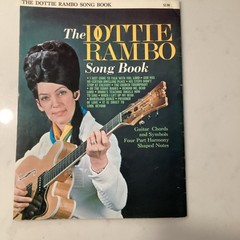 The Dottie Rambo Song Book-Gospel- (1968)Guitar Chords-Shape Notes-Very Good