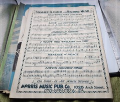 Vintage Sheet Music Assorted Lot Of 10 Used Guitar Ukulele Vocals Piano lyrics