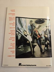 New Kids On The Block NKOTB Hanging Tough 1989 Songbook 56 pages
