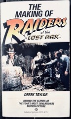 RAIDERS OF THE LOST ARK Folio of Music & MAKING OF Vintage Paperback Book Pair