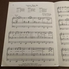 Bill Gaither HE TOUCHED ME 1968 Song Book for Organ