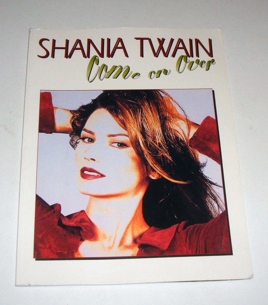 Original 1997 Shania Twain Come On Over Songbook 80 pages