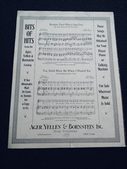 Vintage Sheet Music : « Hula Lou » – Margaret Young – Piano & Voice – 1924