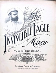 The Invincible Eagle Sheet Music Advanced Piano Solo John Philip Sousa 1901