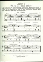Pedal Studies for the Piano Instruction Book #2 by John W Schaum