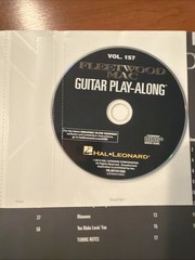 Fleetwood Mac Guitar Tab Songbook Guitar Play-Along Vol. 157 W/CD SEALED IN BOOK