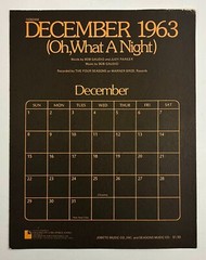 1975 December 1963 What A Night Four Seasons Piano Vocal Vintage Sheet Music