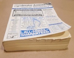 Greater Acoustic Guitar Directory Largest Collection of Guitar Sheet Music Book