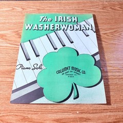 The Irish Washerwoman Piano Solo Sheet Music By Mort H. Glickman Calumet 1935