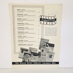 Vintage 1954 From The Organ Loft Piano Solo Sheet Music by N Louise Wright