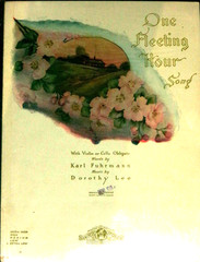 One Fleeting Hour – with Violin and Cello Obligato, Fuhrman & Lee NF