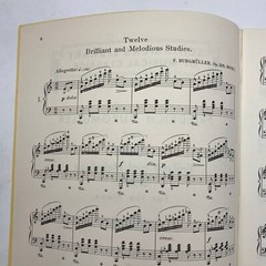 Schirmer&rsquo;s Library Burgmuller Op 115 Twelve Melodies Piano Sheet Music Songbook