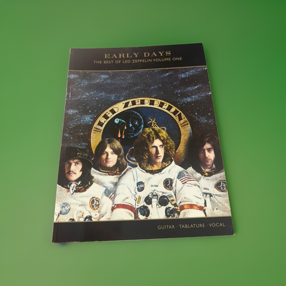 Led Zeppelin Guitar Tab Songbook Best Of Vol 1 Early Days 242 Pages New!!!