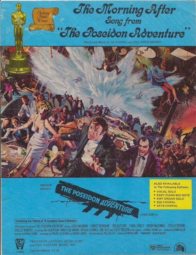 THE MORNING AFTER (SONG FROM « THE POSEIDON ADVENTURE » 1972 CUSTOM EDITION