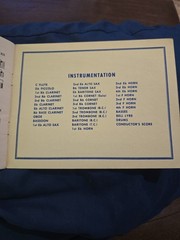 College Songs for School Bands 1st Eb Alto Saxophone 1951 By Paul Yoder Melrose