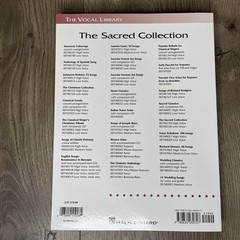 Sacred Collection The Vocal Library High Voice Richard Walters Hal Leonard