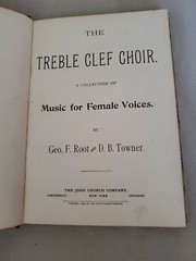 The Treble Clef Choir A Collection Of Music For Female Voices 1894 Song Book