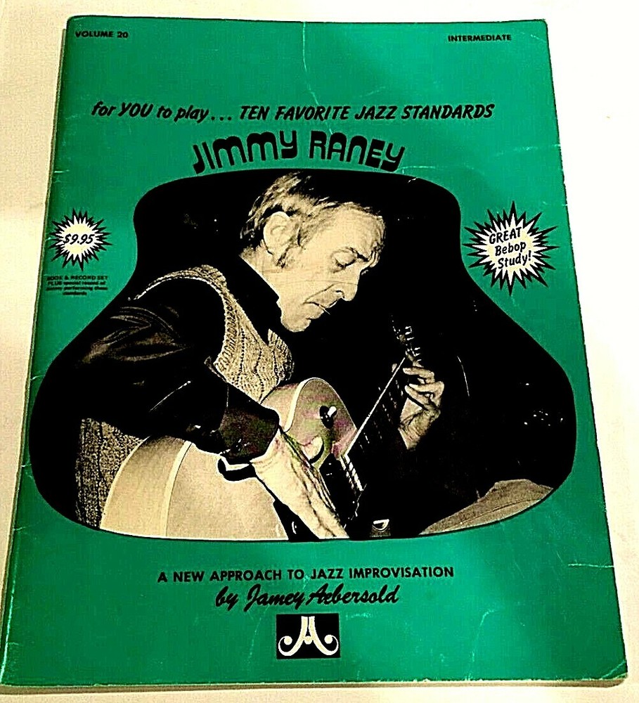 Jimmy Raney Guitar book 10 Favorite jazz standards for you to play…Vol. 20