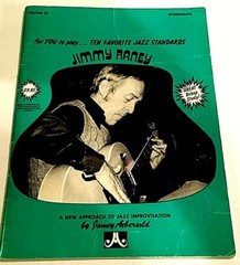 Jimmy Raney Guitar book 10 Favorite jazz standards for you to play…Vol. 20