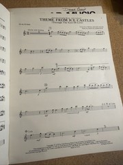 1970&rsquo;s Alto Saxophone With Piano Songbook With Pull Put Sheet! Very Good Cond