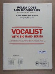 Polka Dots & Moonbeams Vocalist Big Band Series Sheet Music Score 2 PART MISSING