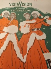 WHITE CHRISTMAS movie Irving Berlin Sheet Music Bing Crosby 1954