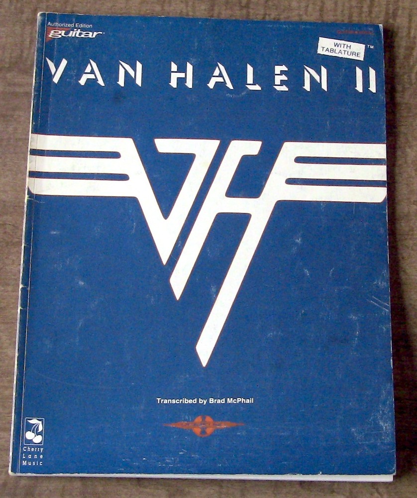 Van Halen 2 used Guitar tab songbook sheetmusic