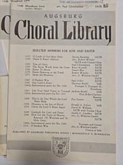 Lot of 120 Augsburg Choral Choir Sheet Music SATB Vtg Religious Various Church