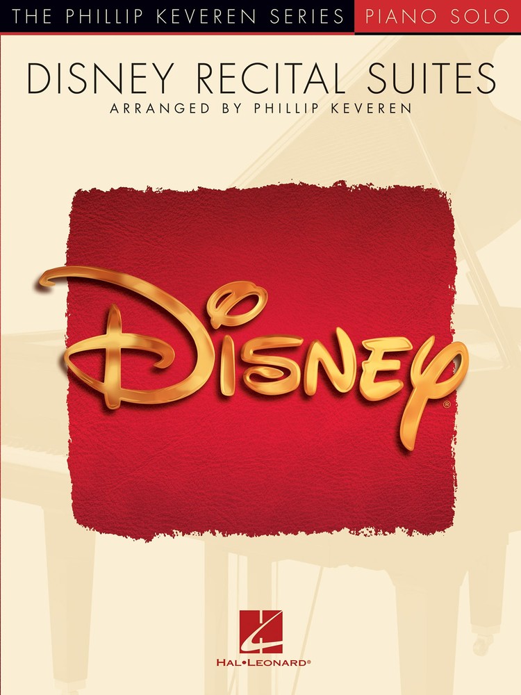 Disney Recital Suites for Piano Solo Advanced Sheet Music Phillip Keveren Book